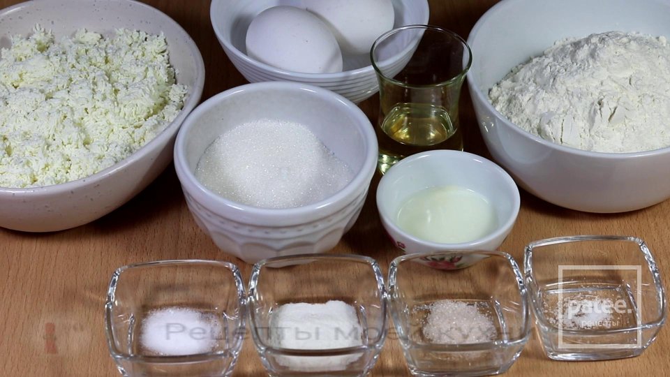 Творожные булочки к чаю за 30 минут - Шаг 1