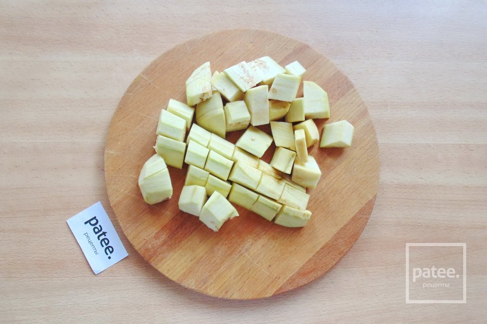 Баклажаны с луком на зиму без стерилизации - Шаг 3