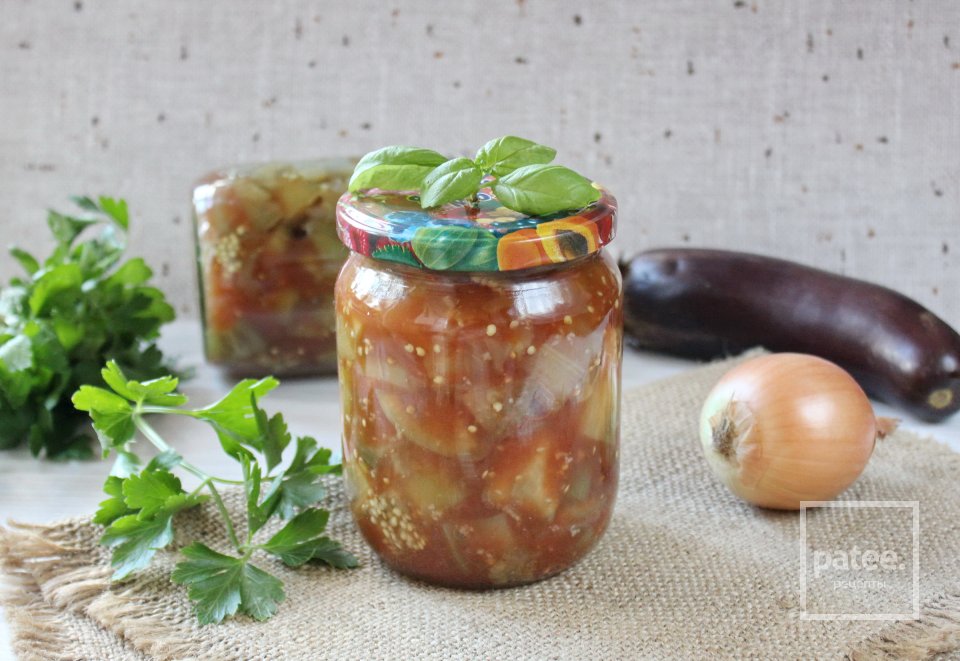 Баклажаны с луком на зиму без стерилизации - Шаг 14