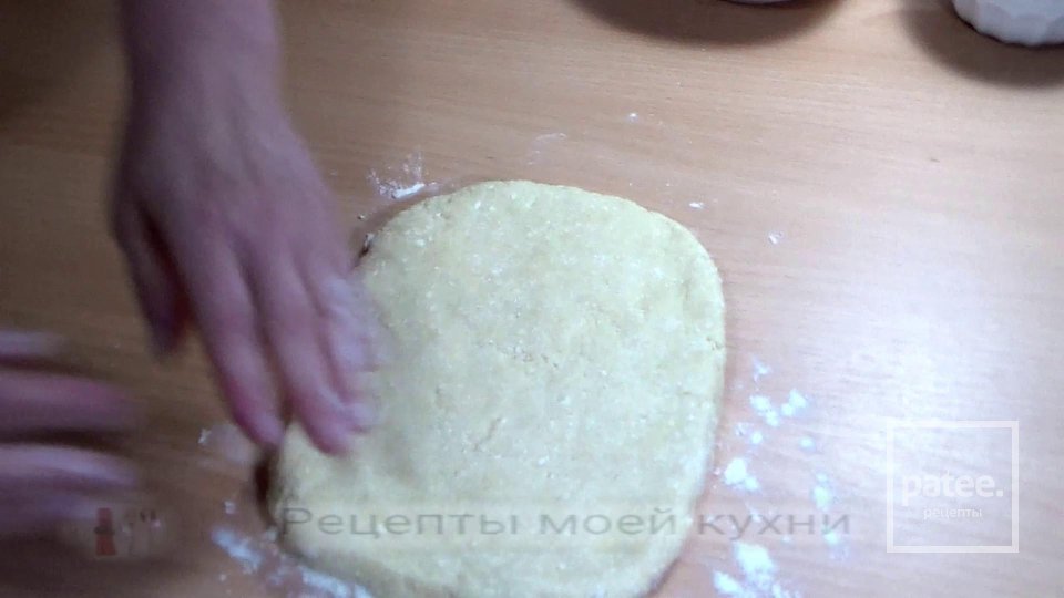 Творожное печенье с персиками - Шаг 4