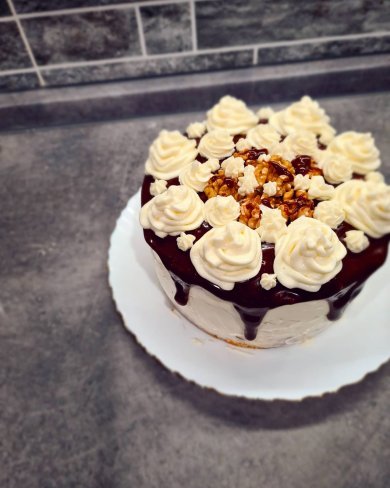 Морковный торт с орехами - Шаг 4