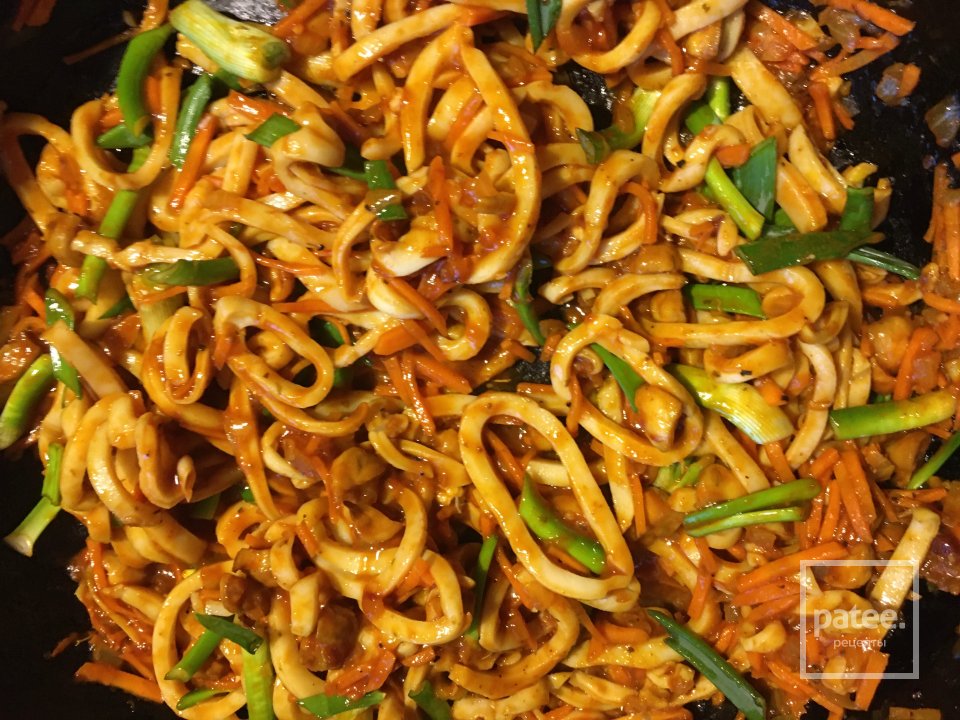 Кальмары с рисом. - Шаг 3