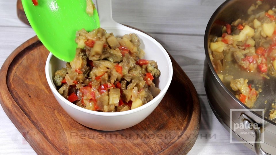 Баклажанная икра с яблоками - Шаг 6