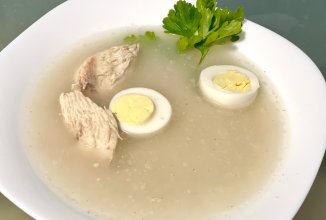 Суп с овсяными отрубями