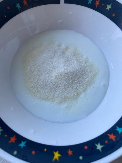 Молочное суфле - Шаг 1