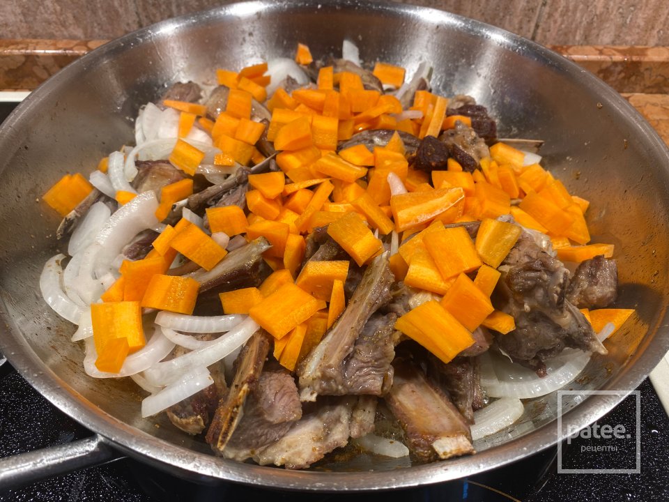 Соте из ребер ягненка с овощами - Шаг 4