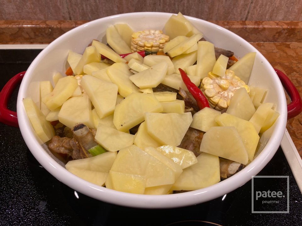 Соте из ребер ягненка с овощами - Шаг 9