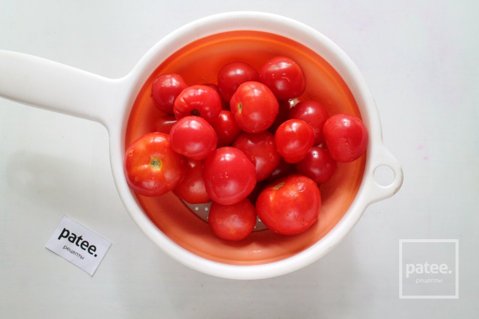 Помидоры с патиссонами, маринованные на зиму - Шаг 3