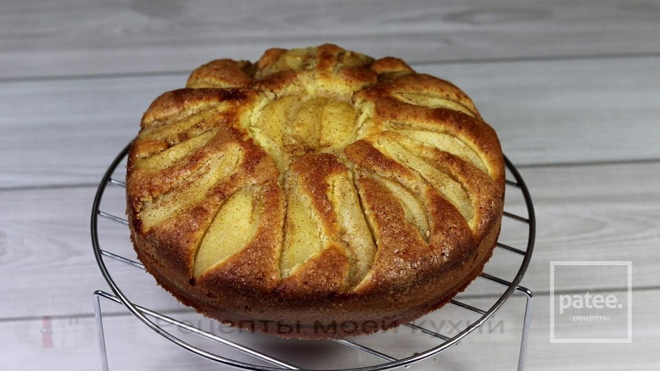 Миндальный пирог с грушами - Шаг 11