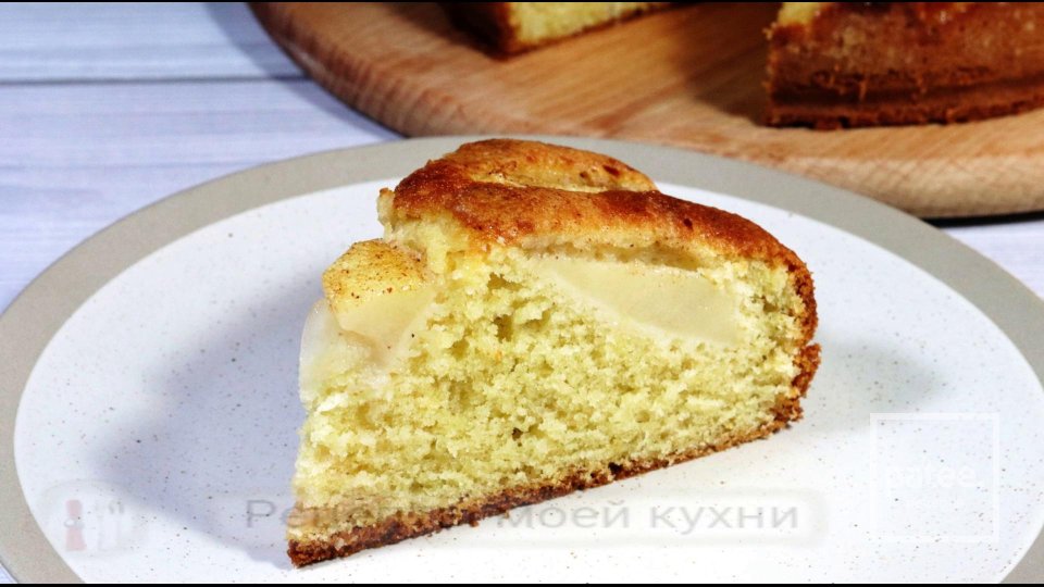 Миндальный пирог с грушами - Шаг 13