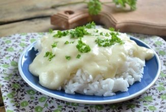 Сливочный соус (подлива к рису)