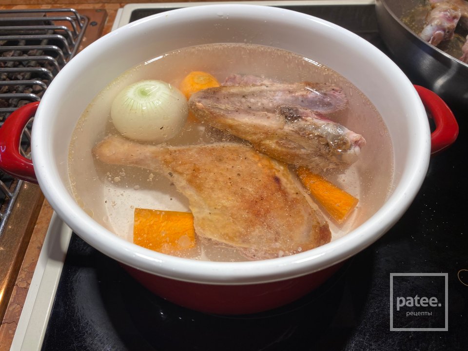 Паназитская лапша с уткой - Шаг 3