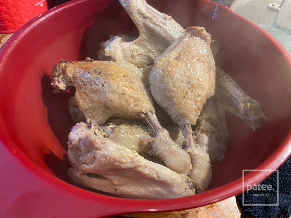 Паназитская лапша с уткой - Шаг 9