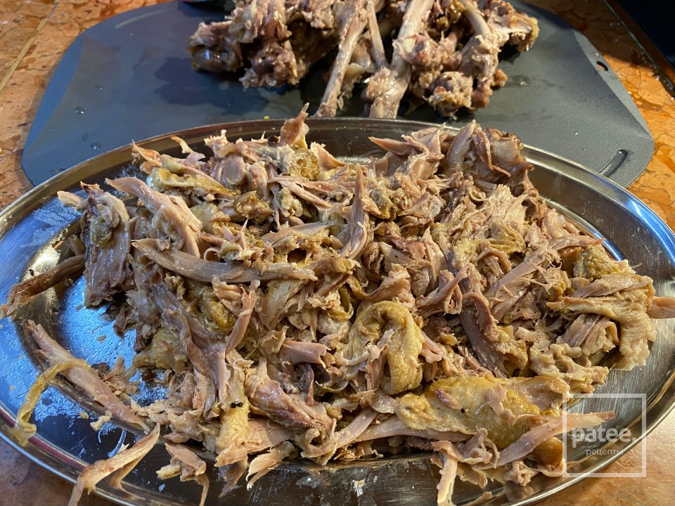 Паназитская лапша с уткой - Шаг 10