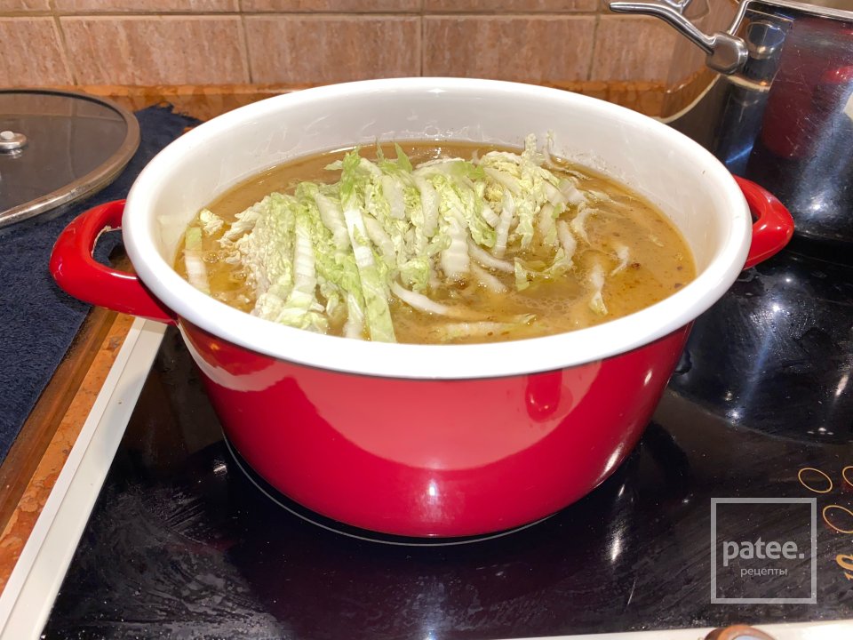 Паназитская лапша с уткой - Шаг 15