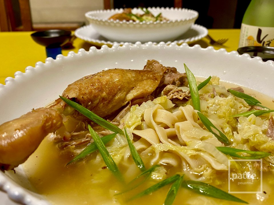 Паназитская лапша с уткой - Шаг 18