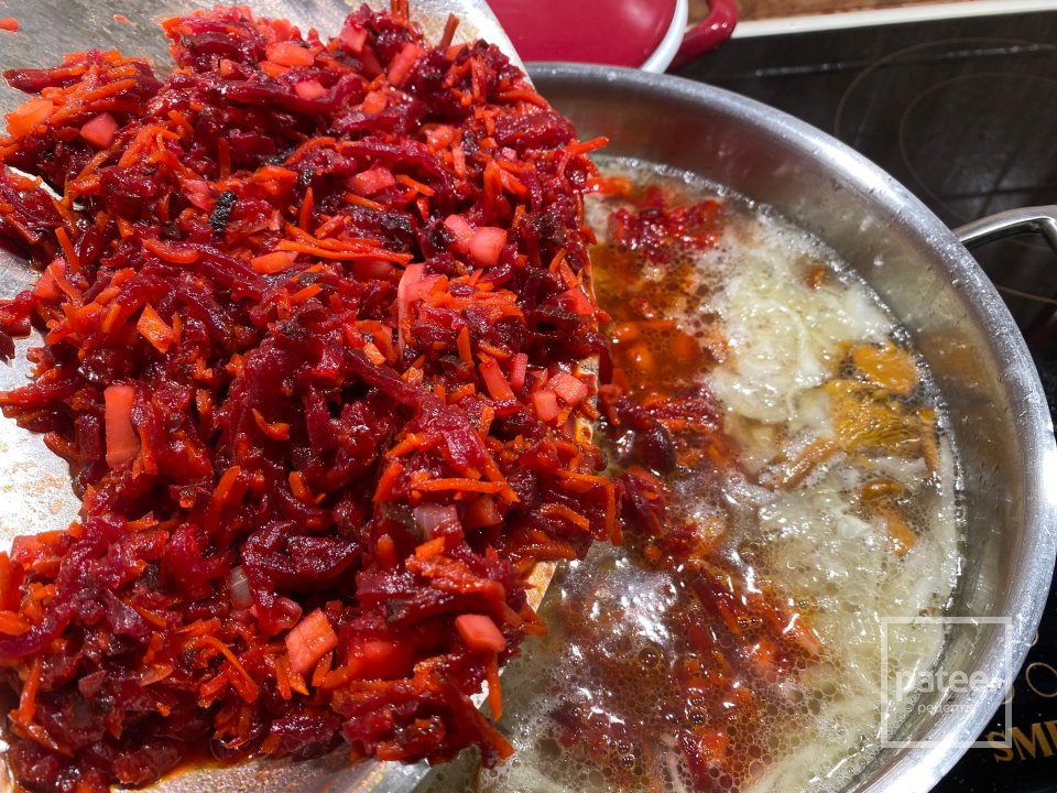 Украинский борщ с карасями - Шаг 11