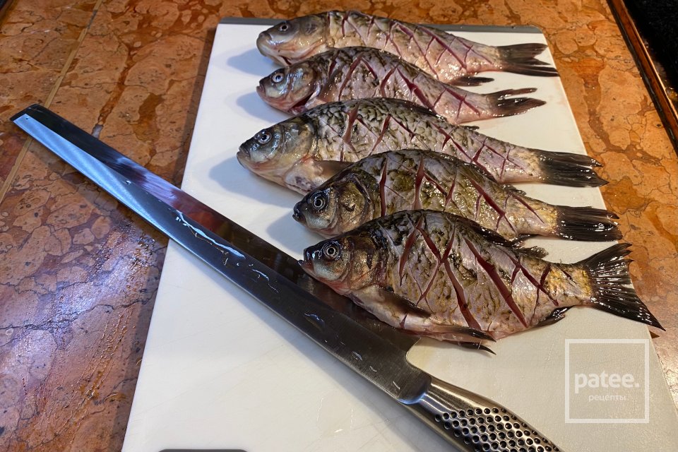 Украинский борщ с карасями - Шаг 15