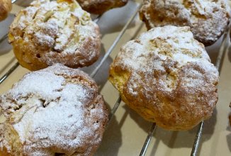 Яблочное печенье