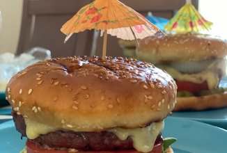 Сочный бургер