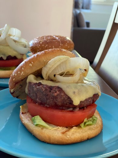 Сочный бургер - Шаг 2