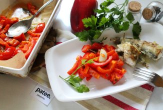 Маринованный перец в духовке