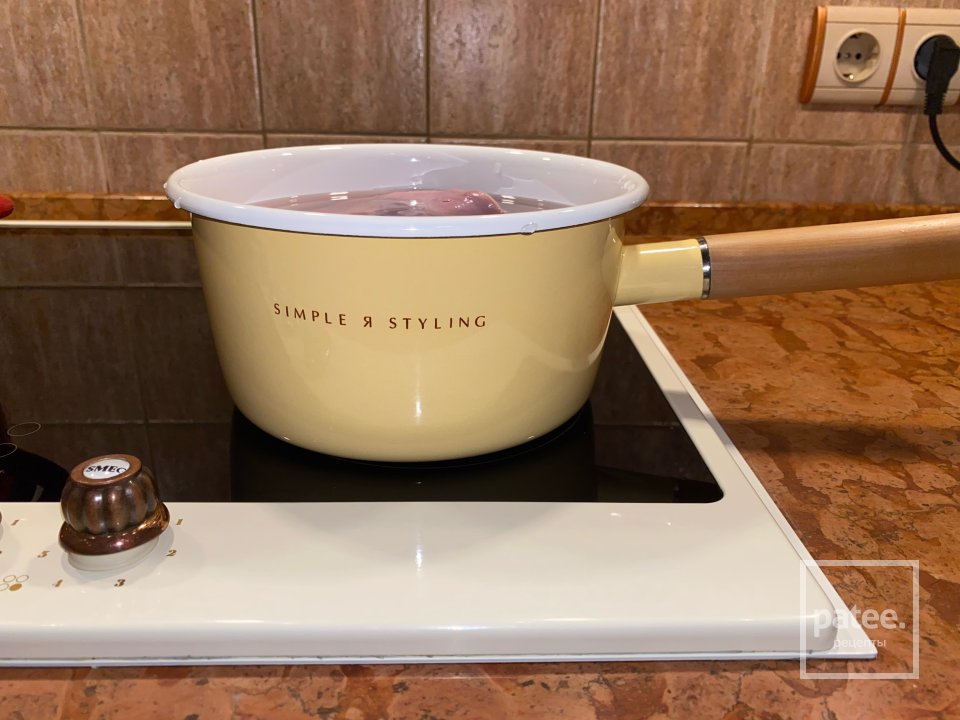 Картофельный суп с булгуром, шампиньонами и свиными языками - Шаг 2