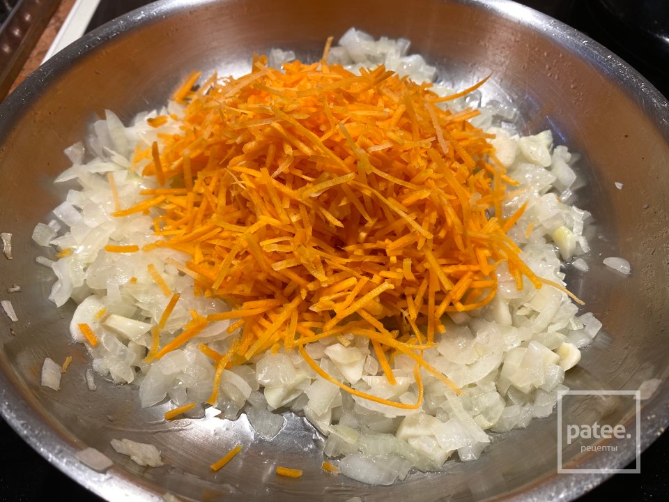 Картофельный суп с булгуром, шампиньонами и свиными языками - Шаг 10