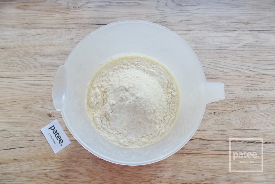 Блинчики с отварной индейкой и рисом - Шаг 7