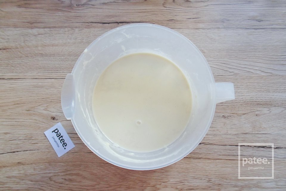 Блинчики с отварной индейкой и рисом - Шаг 8