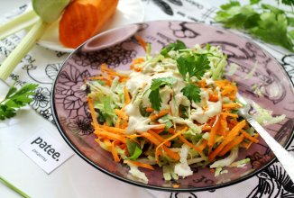 Очищающий салат с зелёной редькой