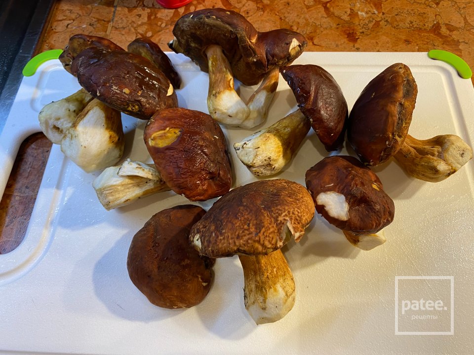 Классический Суп из белых грибов - Шаг 1