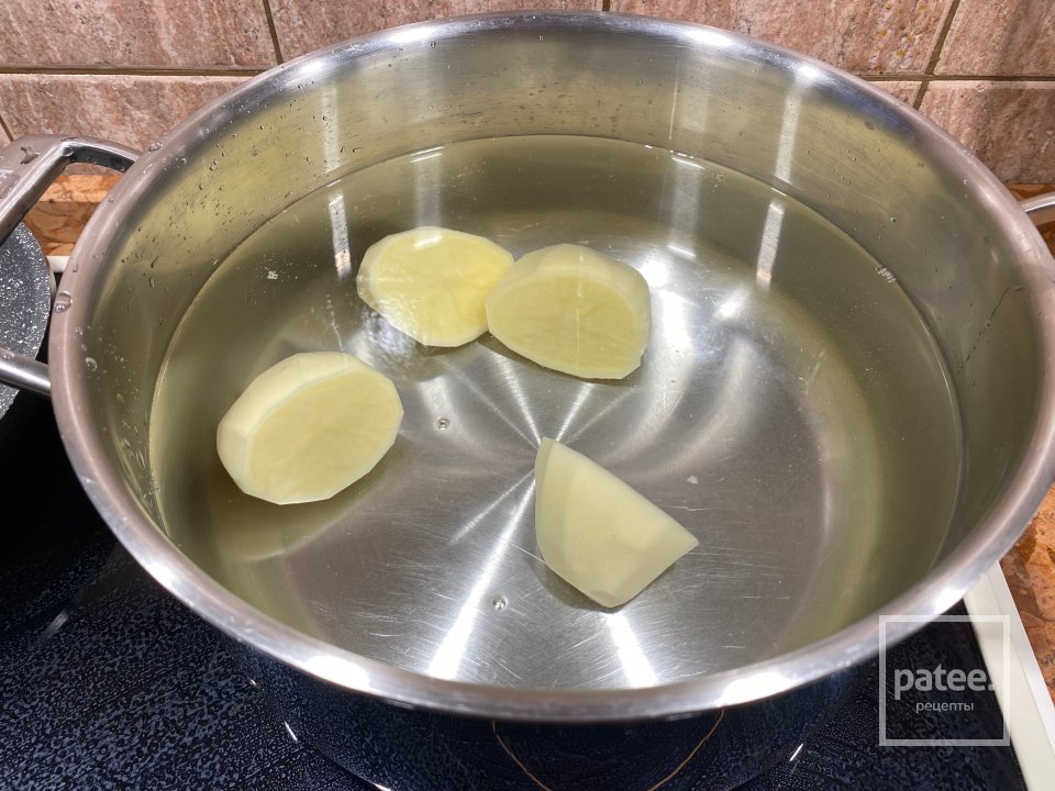 Классический Суп из белых грибов - Шаг 4