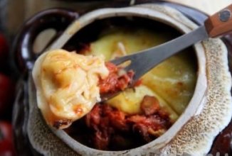 Пельмени с грибами в горшочках 🥟