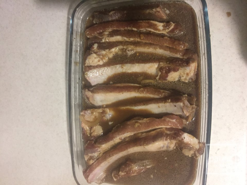 Запечённые рёбрышки в пиве. - Шаг 6