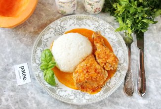 Курица в тыквенном соусе