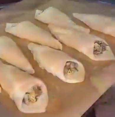 Кулёчки с грибами - Шаг 1