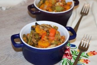 Овощное рагу с чечевицей 👍🏼