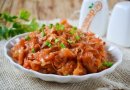 Тушеная капуста с салом 🥬