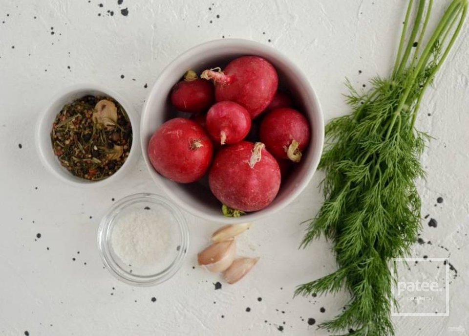 Малосольная редиска 👍🏼 - Шаг 1