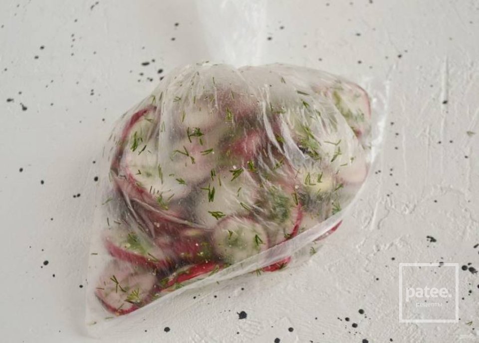 Малосольная редиска 👍🏼 - Шаг 4