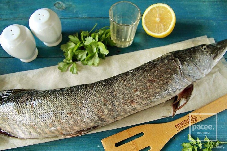 Щука на гриле 🐟 - Шаг 1
