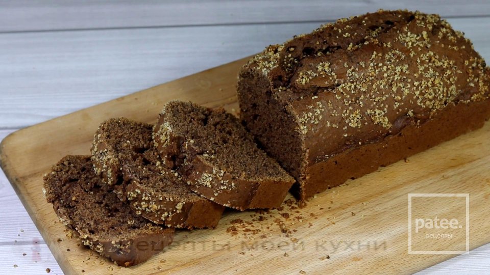 Шоколадный тыквенный кекс с орехами - Шаг 11