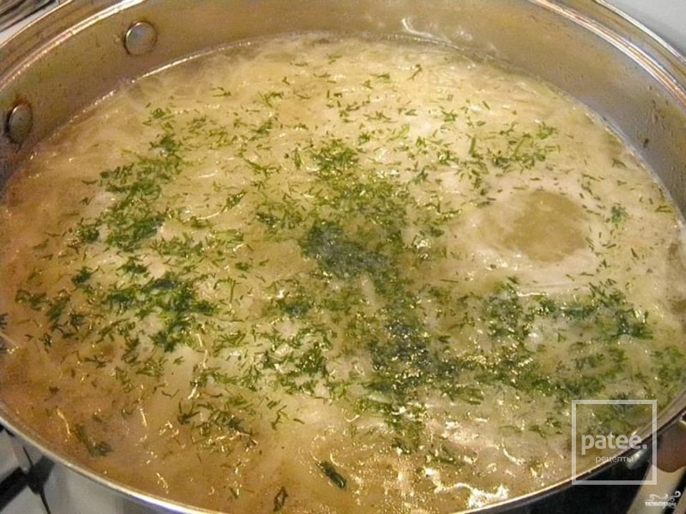 Капустный суп с курицей 🍲 - Шаг 8
