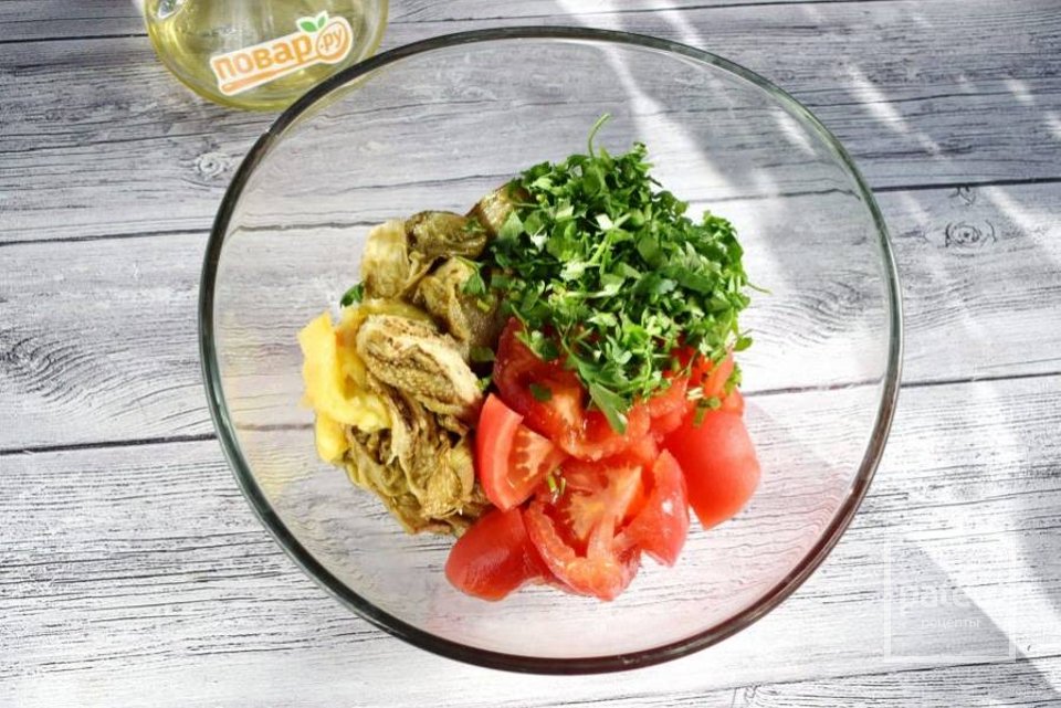 Овощная икра из баклажанов 🍆 - Шаг 4