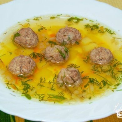 Картофельный суп с фрикадельками 🍲 - Шаг 1