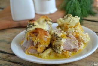 Мясо в духовке со сметаной 🥩