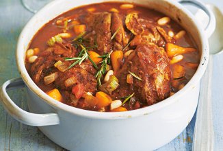 Сытный фасолевый суп 🍲