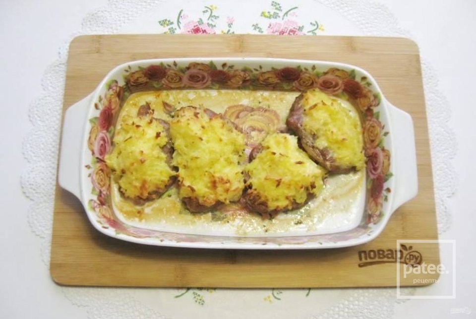Свиная шейка в панировке из картофеля 🥩 - Шаг 10