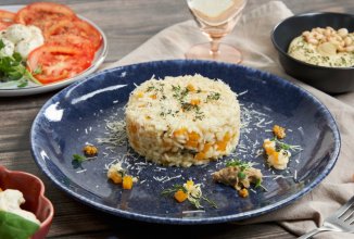 Ризотто со сливочным соусом 👍🏼